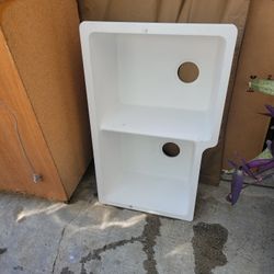 Blanco Kitchen Sink 33Wx20D Under Mount White 