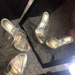 Clear Heels 