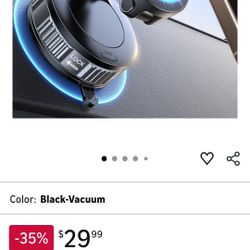 Magnetic car phone mount