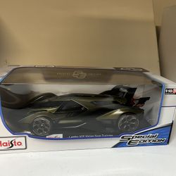 Maisto Special Edition Lambo V12 Vision Gran Turismo Matte Green 1:18 Car MIB!