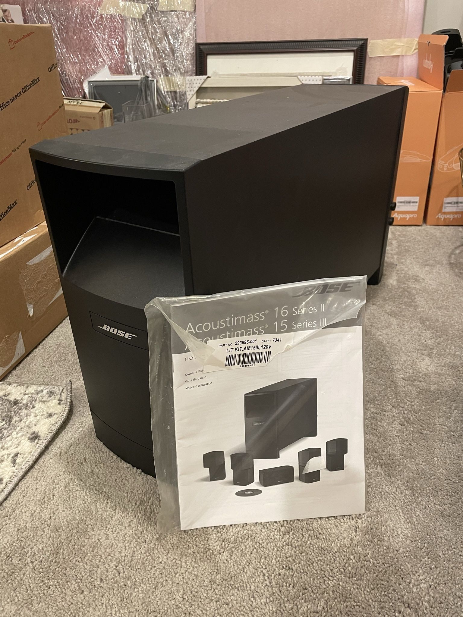Bose Speakers And Receiver