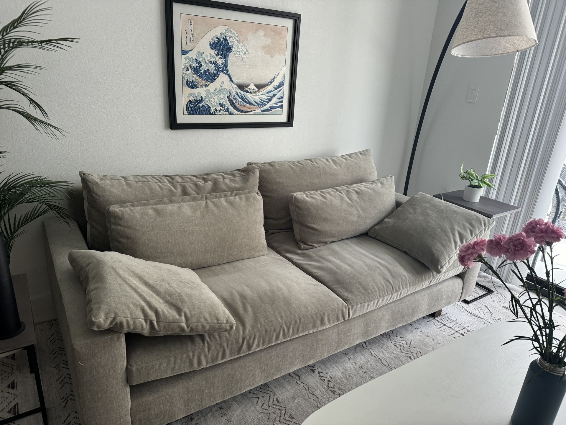 West Elm Harmony Sofa (Super Cozy!)