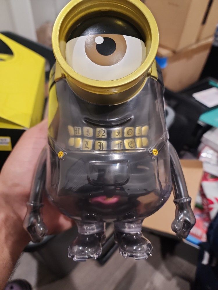 Minions Anatomy 8” Art Figure by Kidrobot - Exclusive Black & Gold Edition