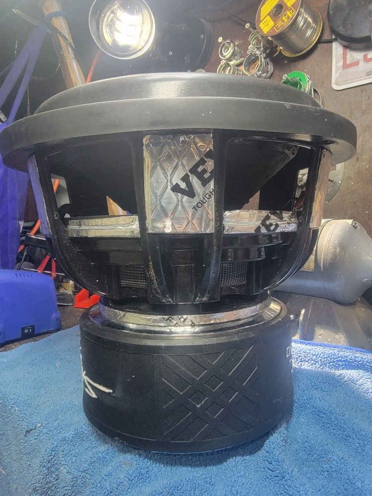 100% Custom Made 12" SPL Subwoofer!