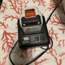 Black And Decker Battery And Charger