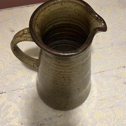 Hand made ceramic vase/pitcher
