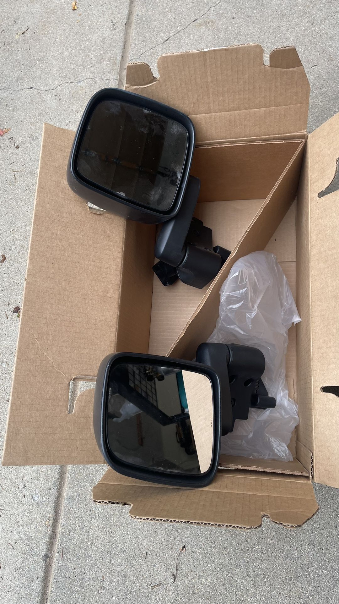Jeep Wrangler  Doorless Mirrors