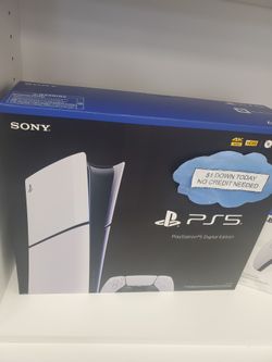 LIMITED STOCK 🔥 Sony Playstation -  PS5 Slim & PS5 Pro  - Gaming Console– Take It Home for Just $5 Down! 🎮