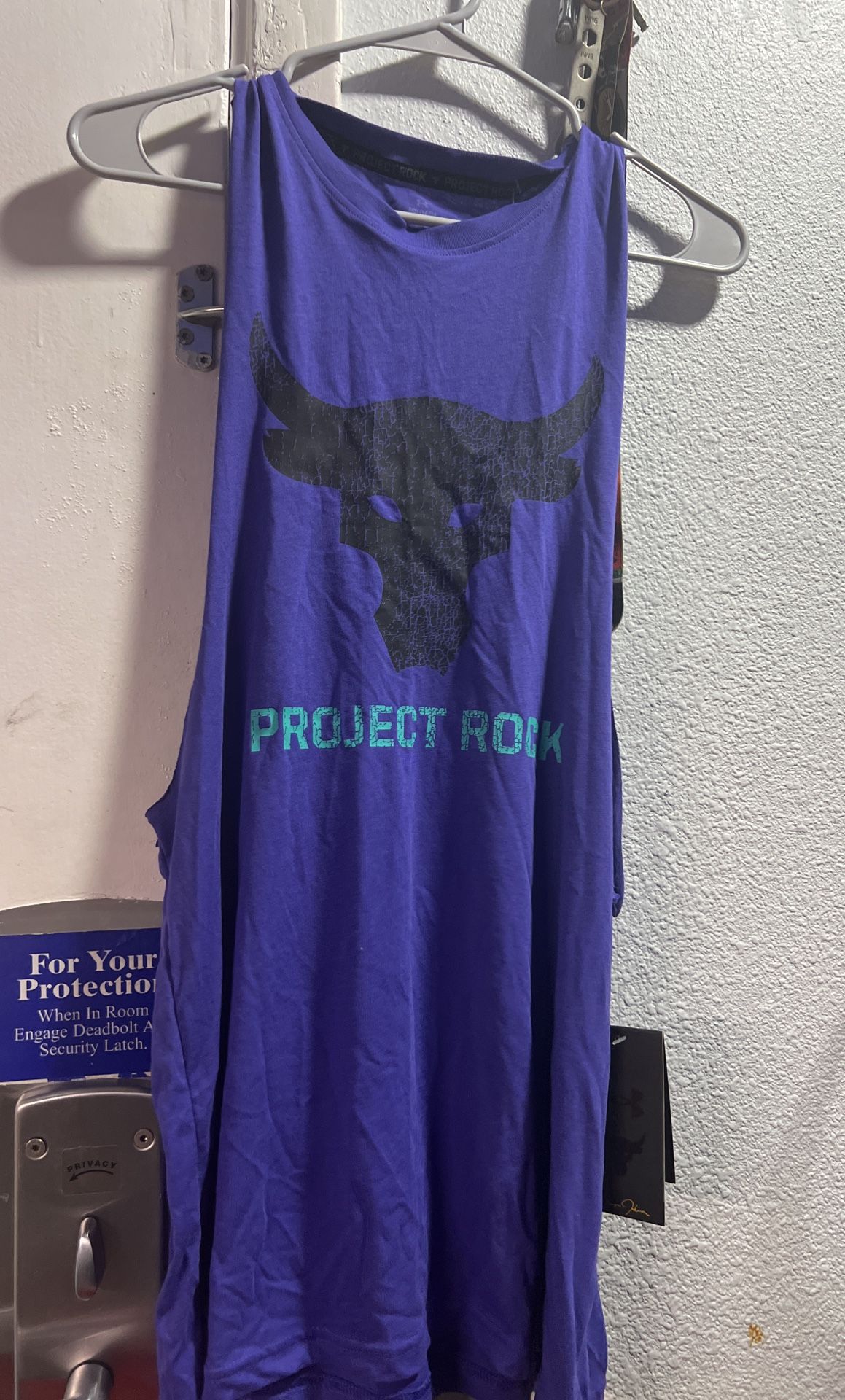 New Project Rock Muscle Shirt