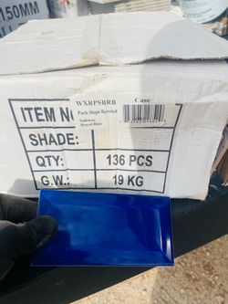 Merola Park Slope Beveled Subway Tile – Royal Blue (New in Box)