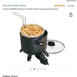 Presto 06006 Kitchen Kettle Multi-Cooker/Steamer