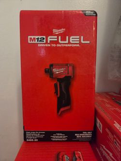 Milwaukee M12 FUEL Right Angle Die Grinder