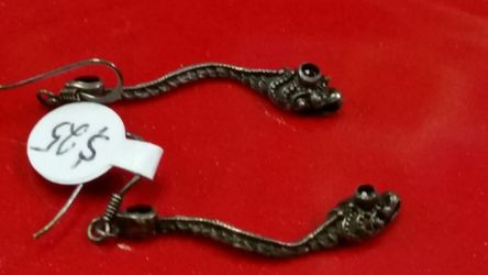 Silver. .. with bkack onyx...