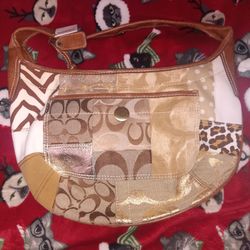 Real Old School Coach Bag