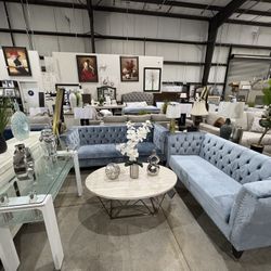 2 Pc Sofa +love Seat 