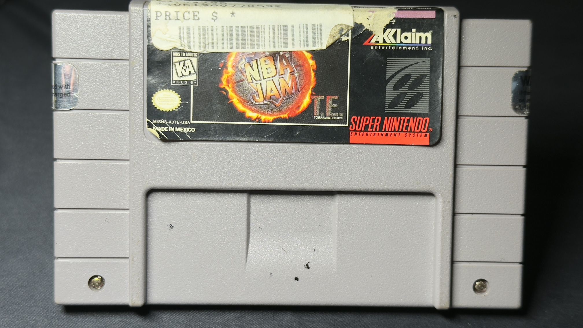 NBA JAM TOURNAMENT SNES AUTHENTIC 