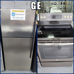 Refrigerator, Stove  GE 