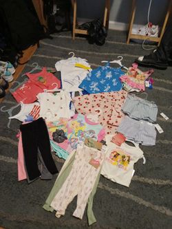 CARTER'S CLOTHS 2T BRAND NEW GIRLS CLOTHS