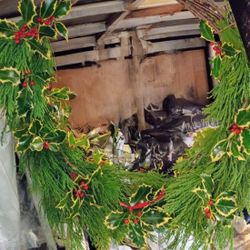 Handmade Wreaths Light Up