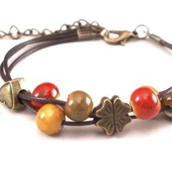 Fashion Bracelet Beads Wrist Chain for Women Girls