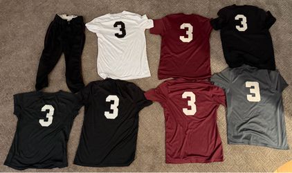 🥎 #33 and #3 -BATBUSTERS LEGACY / EVOSHIELD SOFTBALL GEAR & UNIFORM LOT — MULTIPLE SIZES 🥎