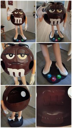 M&M Life Size Figure Candy Store Display