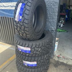 35x12.50r20 New Set Of RT Tires Installed