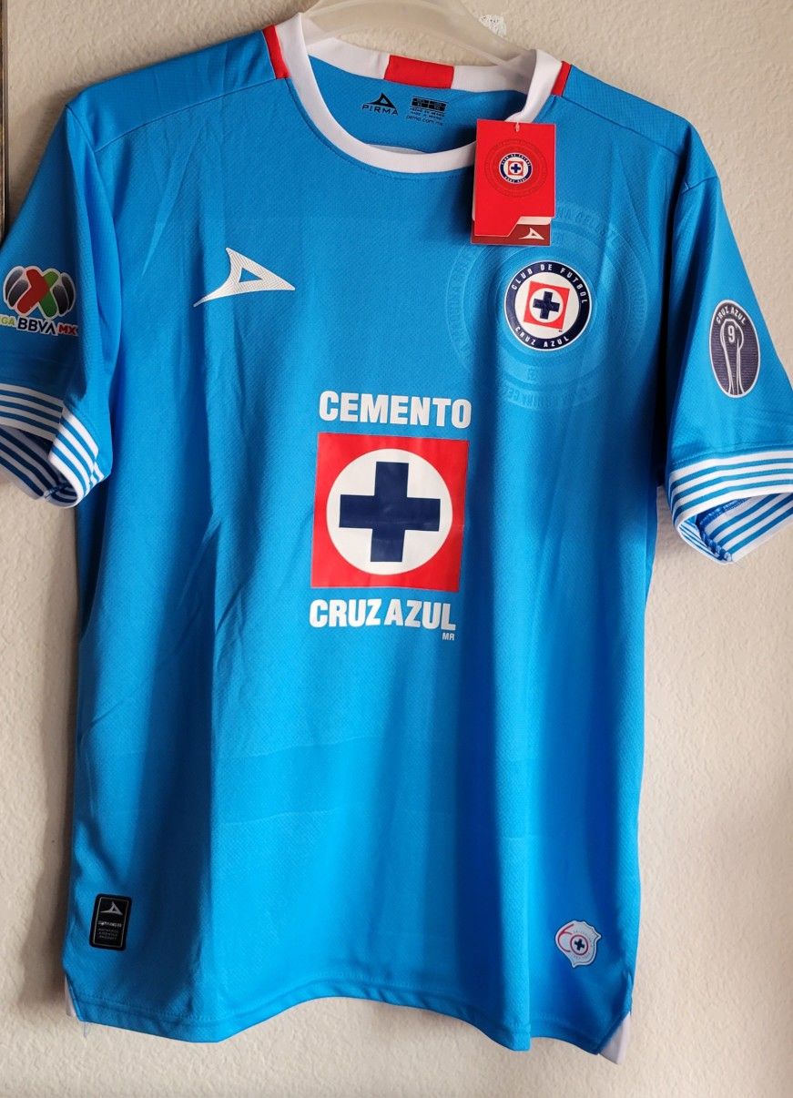 Pirma Mens 24/25 Cruz Azul Home Jersey Size Xl 3xl No Trade