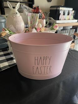 Rae Dunn Happy Easter Bucket