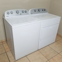 Whirlpool Washer And Electric Dryer Free Deliver And Install 3 Month Warranty 