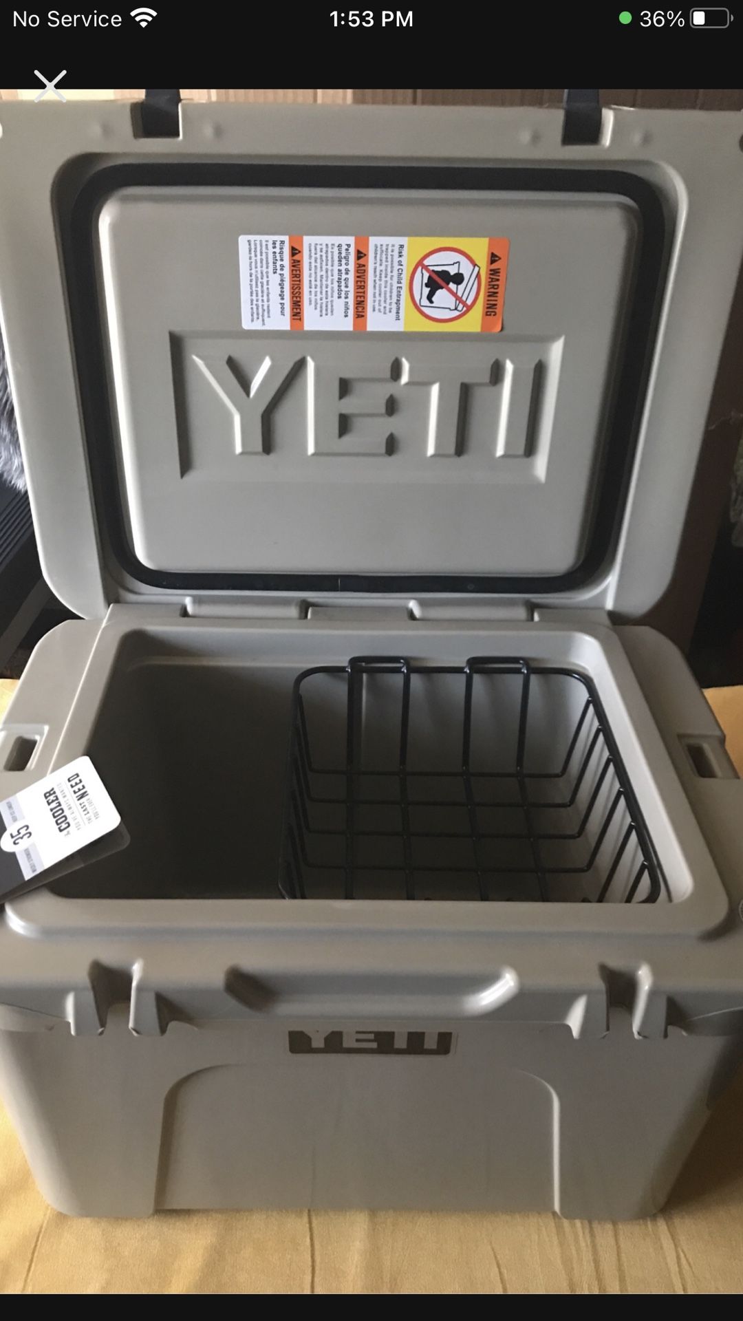 Yeti tundra 35 cooler