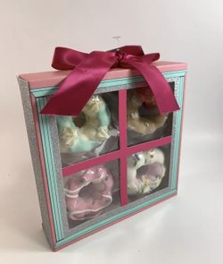 ULTA BEAUTY Donut Doughnut Bath Fizzers 4 Pack 2.6oz/75g each NEW SEALED!