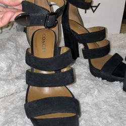 COACH Marina Lux Suede