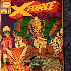 Comic Of X-Force With Cable