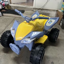 Bluey Kids Ride-On Electric ATV
