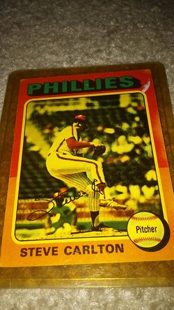 Steve Carlton 1975 Topps