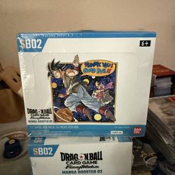 Dragonball Fusion World Manga 02 Booster Box SB02