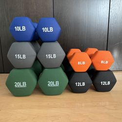Dumbbell Set, Lightly Used