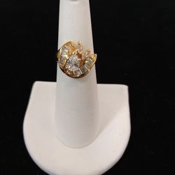 14k Gold Diamond Ring