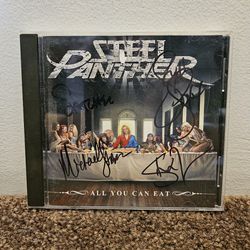 All You Can Eat by Steel Panther (SIGNED CD, 2014)