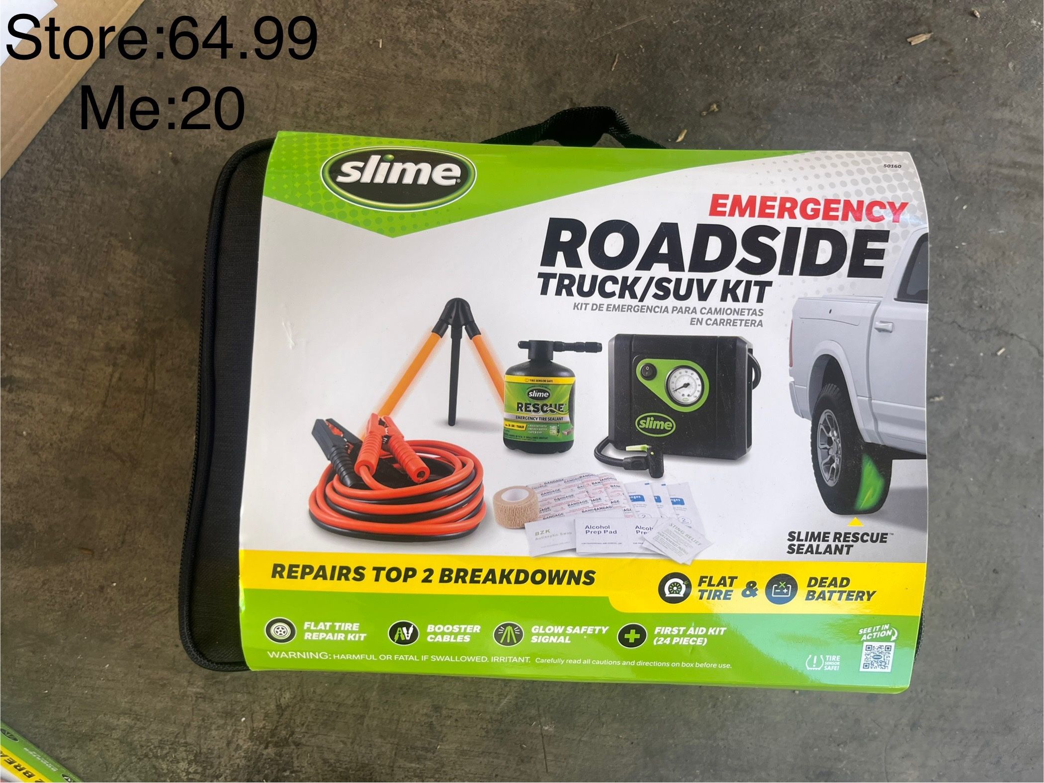 Emergency Roadside Truck/RV Kit