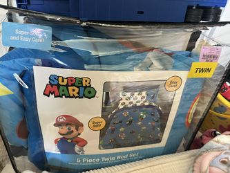Super Mario Bed Set Twin Standard