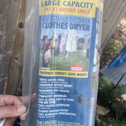 Outdoor Laundry Clothes dryer