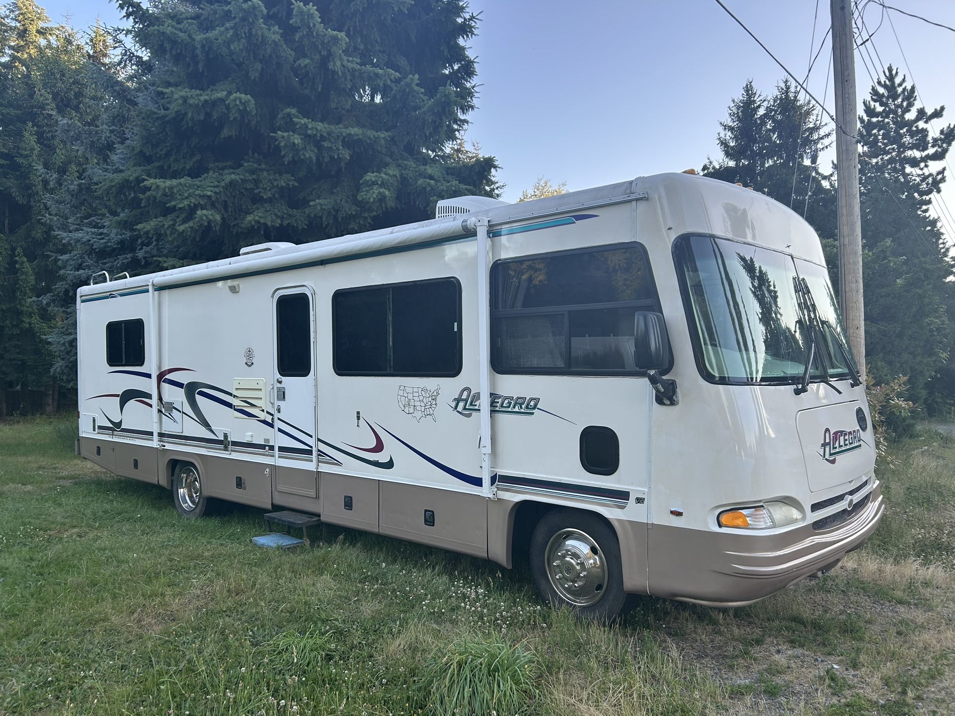 2000 Tifen Allegro 32 Ft With Super Slide Very Clean