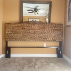 Queen / King Serena Banana Leaf Queen Headboard