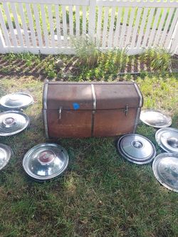 Antique Car Trunk Made  By Potter