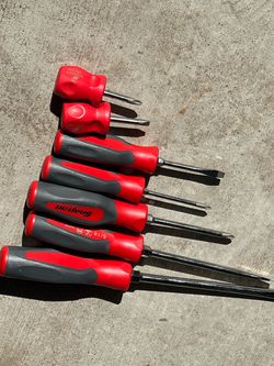 Snap on screwdriver set