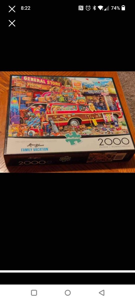Aimee Stewart "Family Vacation" 2000 Piece Puzzle