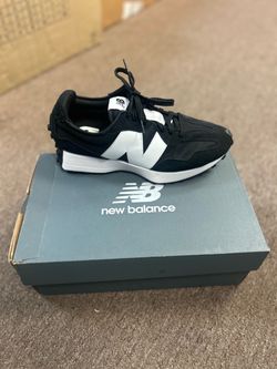 New Balance 327 Black White Sneakers
