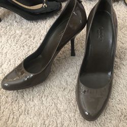 Brown Gucci Heels